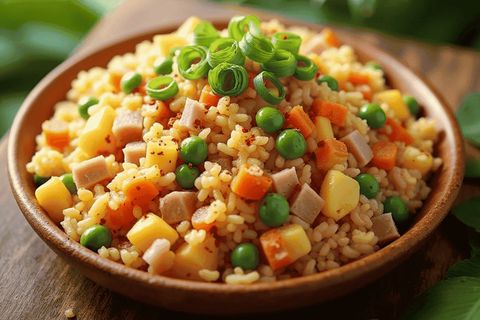 Cơm chiên dưa bò