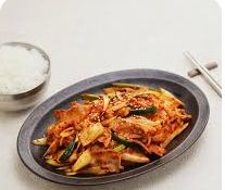Thịt heo xào cay