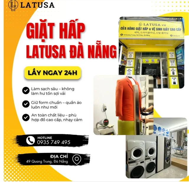 Latusa Da Nang Laundry, Shoesspa - Giặt Sấy Nhanh, Giặt Giày Lấy Ngay