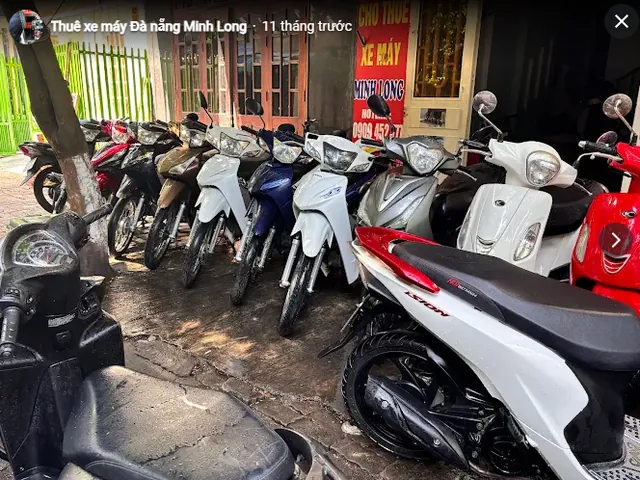 Thuê xe máy Đà nẵng Minh Long
